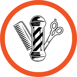 barber shop icon