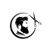 icon of hair and beard with scissors going around