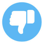 thumbs down icon