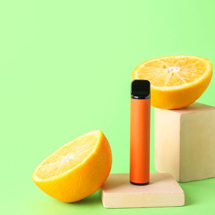 orange flavored vape