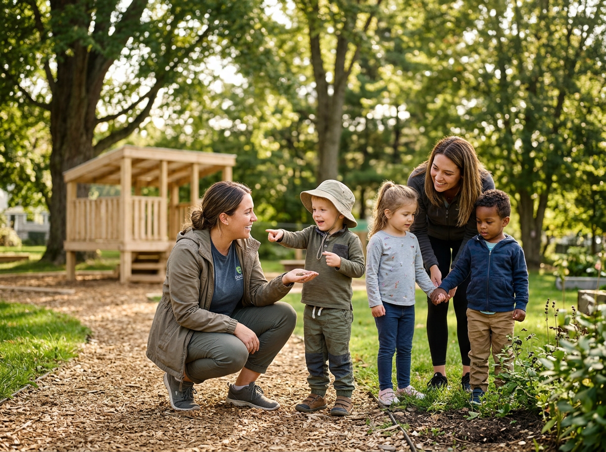 Outdoor Learning and Discovery with Young Children