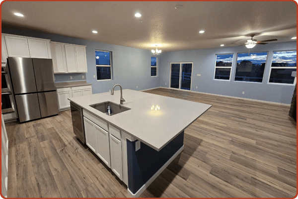 new interior painting in home