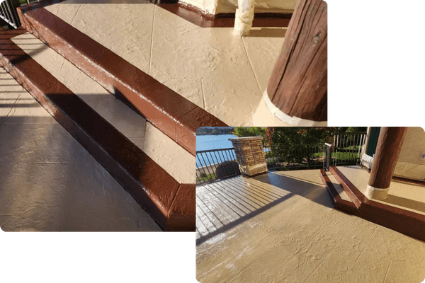 commercial stained overlays