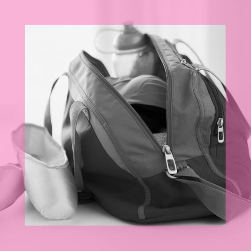 Pointe dance bag