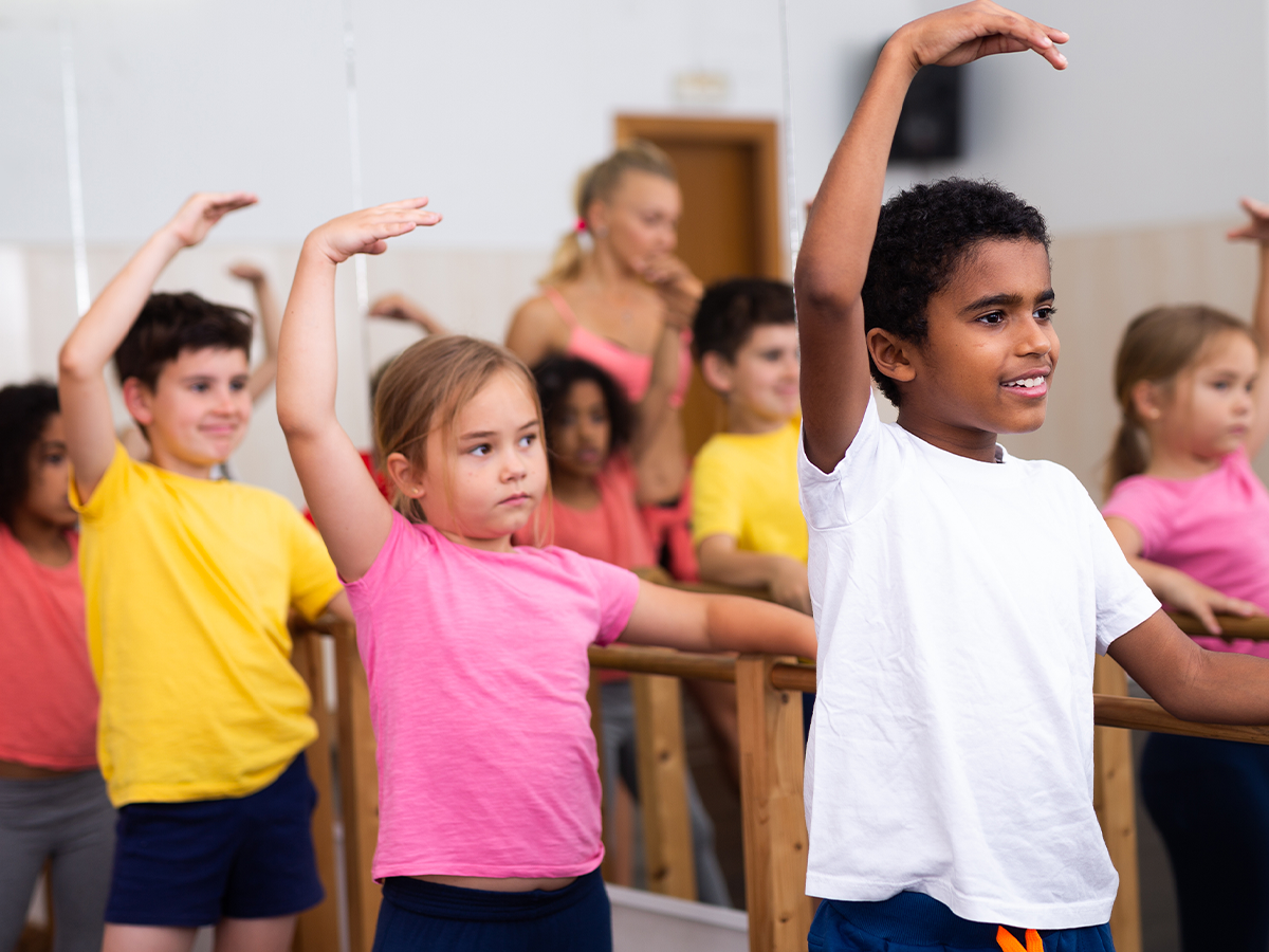 Image of a dance class