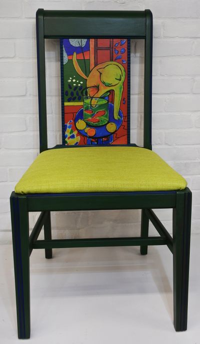 Ode to the Masters - Matisse - One-of-a-Kind-Chairs