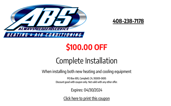 100 OFF Complete Install Coupon