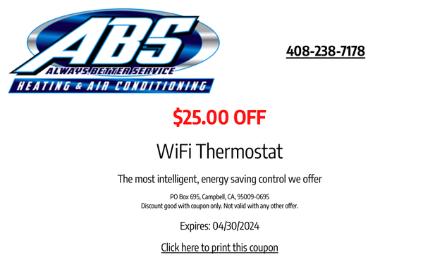 25 OFF WiFi Thermostat Coupon