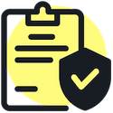 Clipboard and checkmark icon