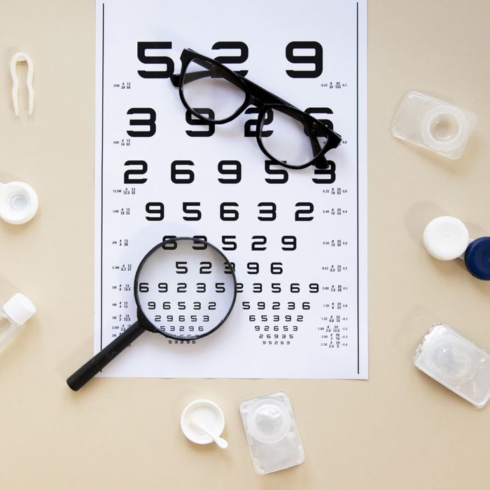 Eye exam chart 