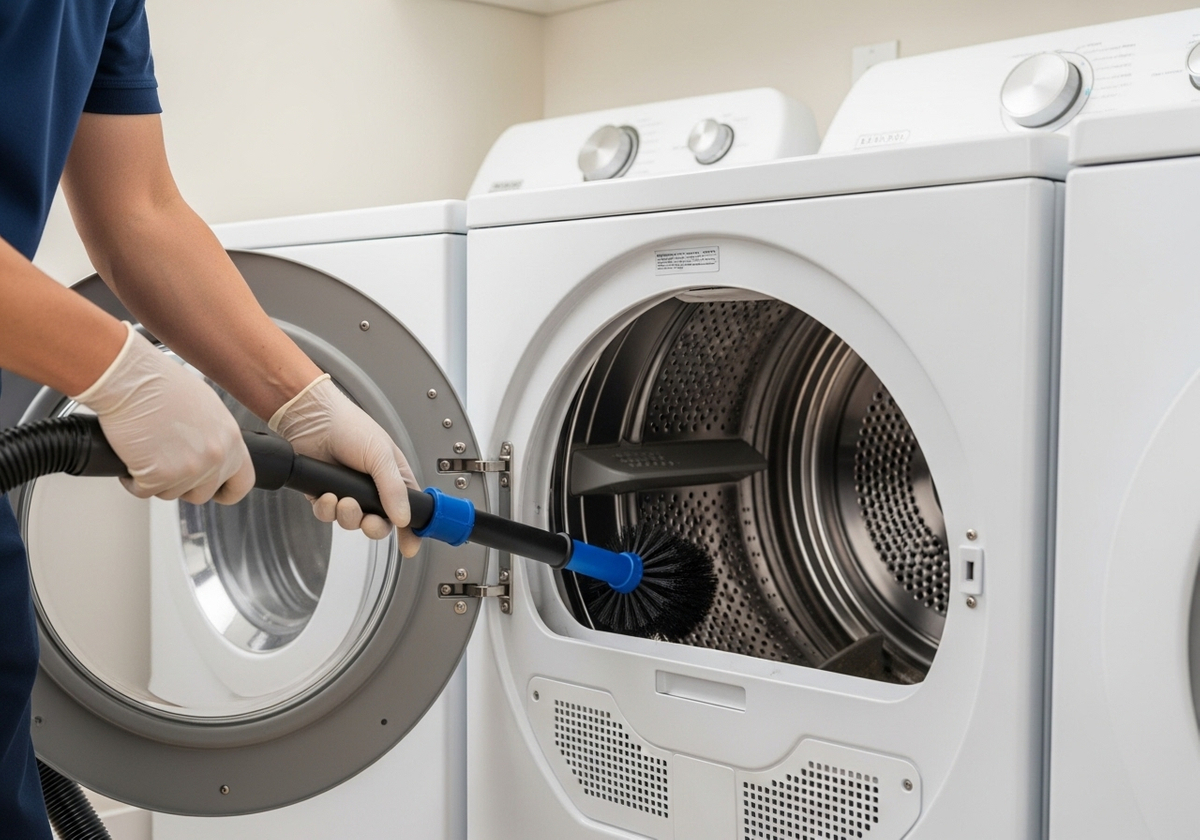 Cleaning a Clothes Dryer