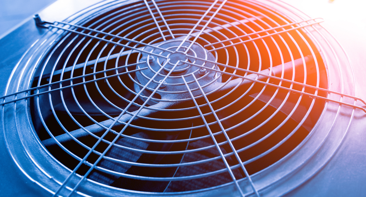 AC unit fan