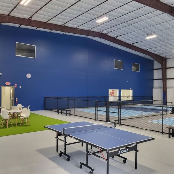 The Duel's ping pong area