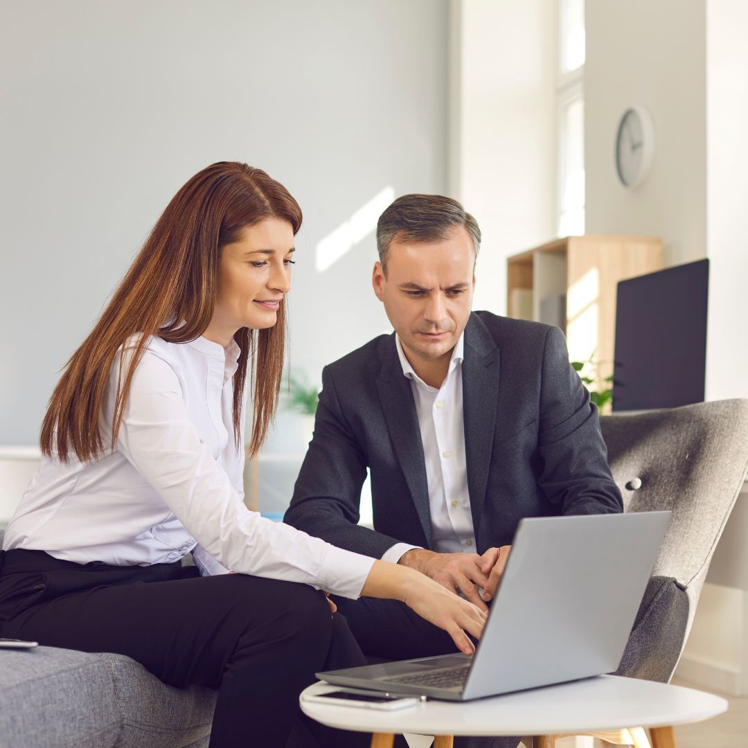 people using computer