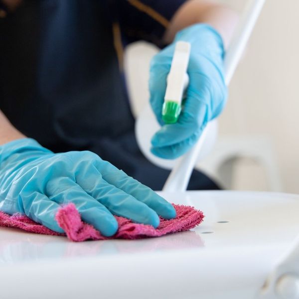 deep cleaning home surfaces