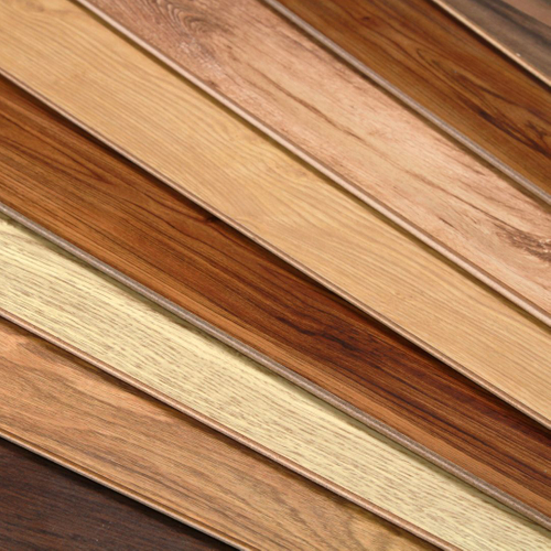 lvp in various wood colors