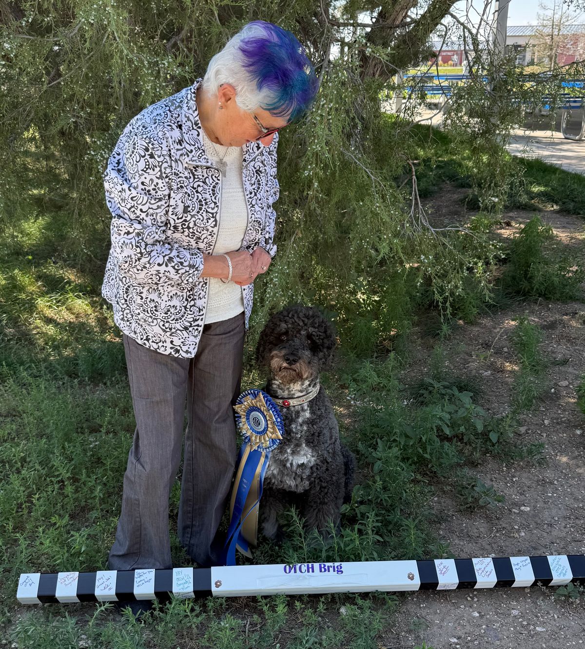 Gail & OTCH GCH Blackjack's A Brig Deal UDX