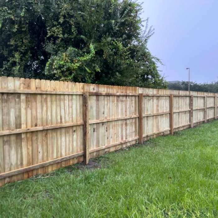 new fence installation