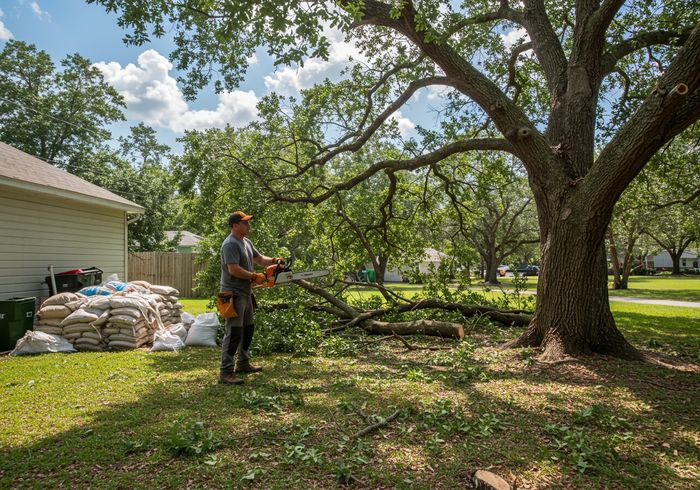 Before Storm Tree Trimming Preparation - Central Florida