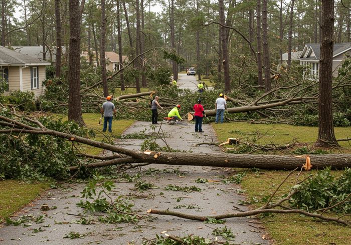 Storm Tree Trimming Preperation - St Cloud, FL