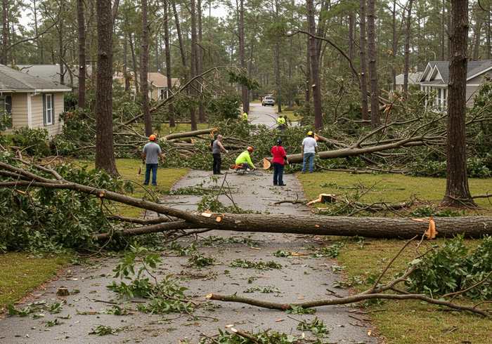 Storm Tree Trimming Preperation - St Cloud, FL