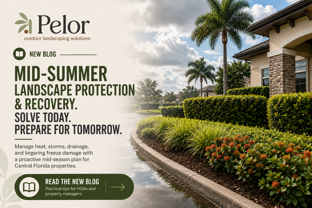 Mid-Summer Commercial Landscape Protection & Recovery in central florida blog post