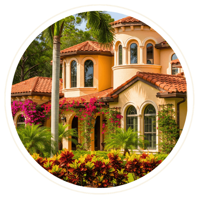 beautifully landscaped Orlando home beautifully landscaped Orlando home