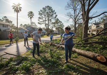 Storm Tree Trimming Preparation - Kissimmee FL