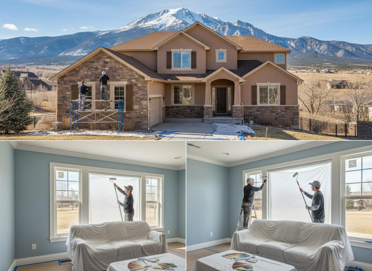 House Painting Services: Exterior and Interior Renovation