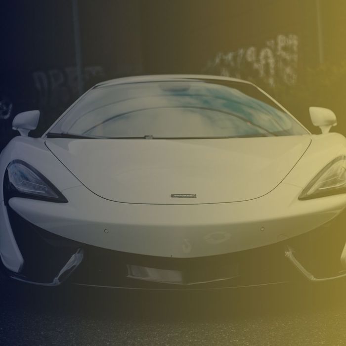 beautiful new car