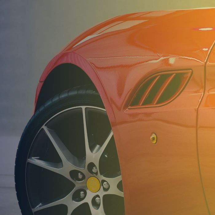 car with ceramic coating