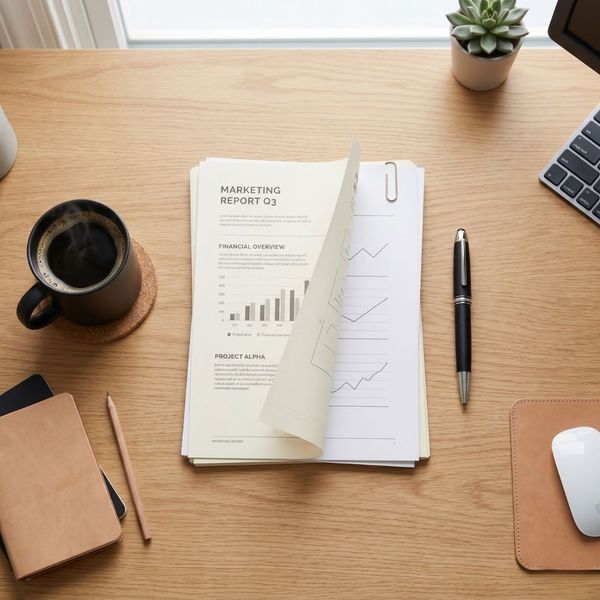 An organized professional workspace symbolizing the reduction of cognitive load through order.