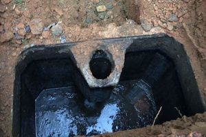 Seweage missing pvc pipe Seweage missing pvc pipe