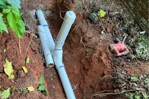 PVC pipes for sewage drains PVC pipes for sewage drains