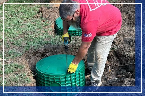 installing septic tank