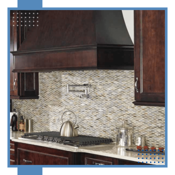 mosaic tile backsplash