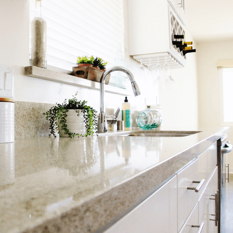 kitchen counter close up