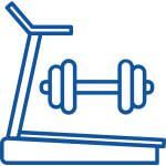 gym equipment icon