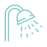 clean showers icon