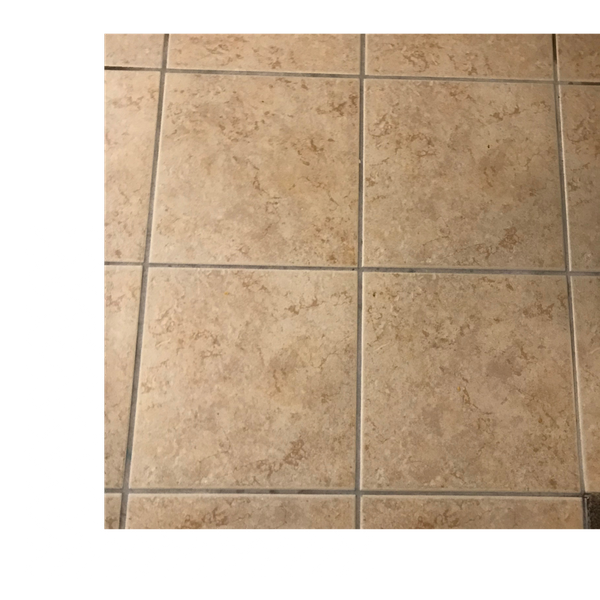 Plain square tiles