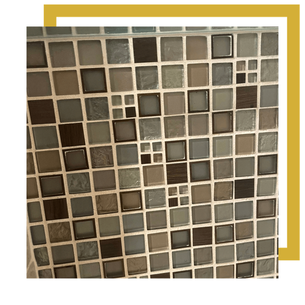 tile and clean grout