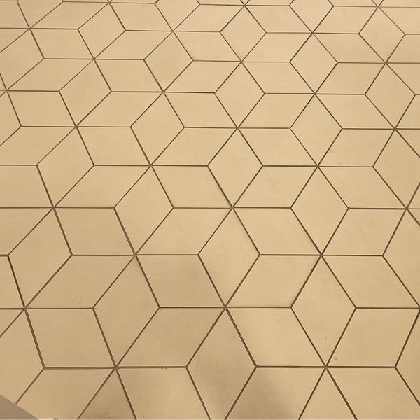 professionally cleaned bathroom tile