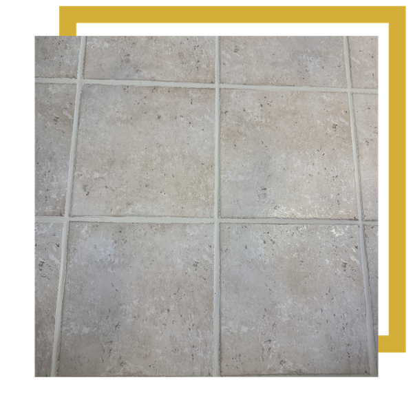 color sealed grout