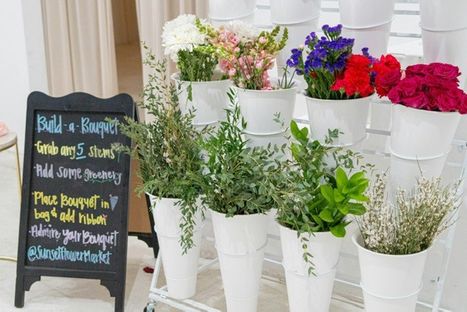 Wedding Floral Bar Experience Wedding Floral Bar Experience