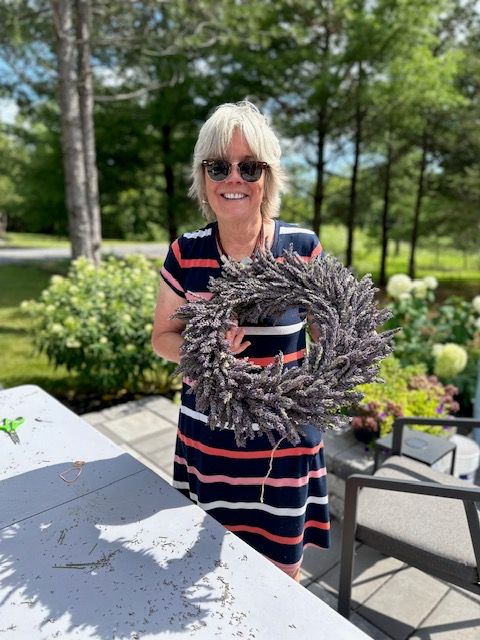 Fresh Lavender Wreath Making Workshop