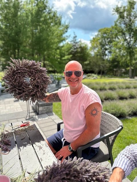 Fresh Lavender Wreath Making Workshop