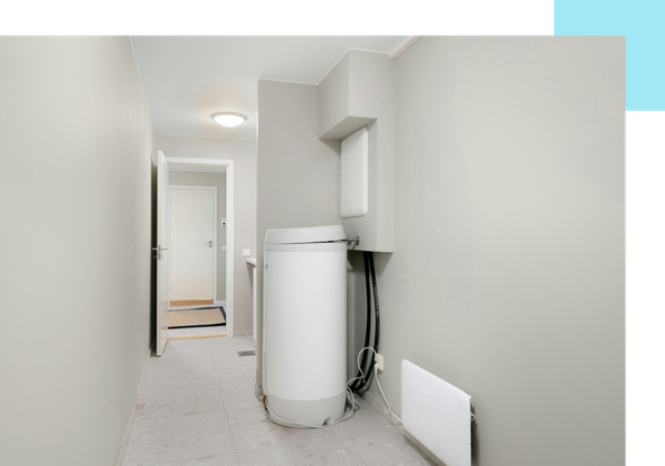 water heater in home
