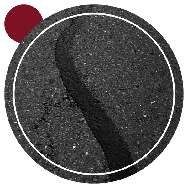 asphalt crack sealing