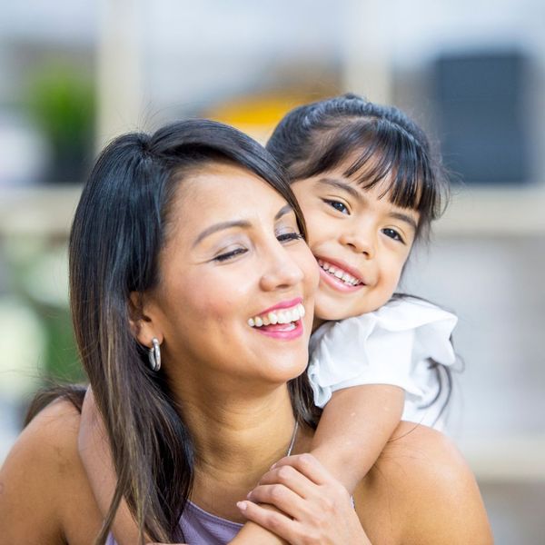 mother and daughter