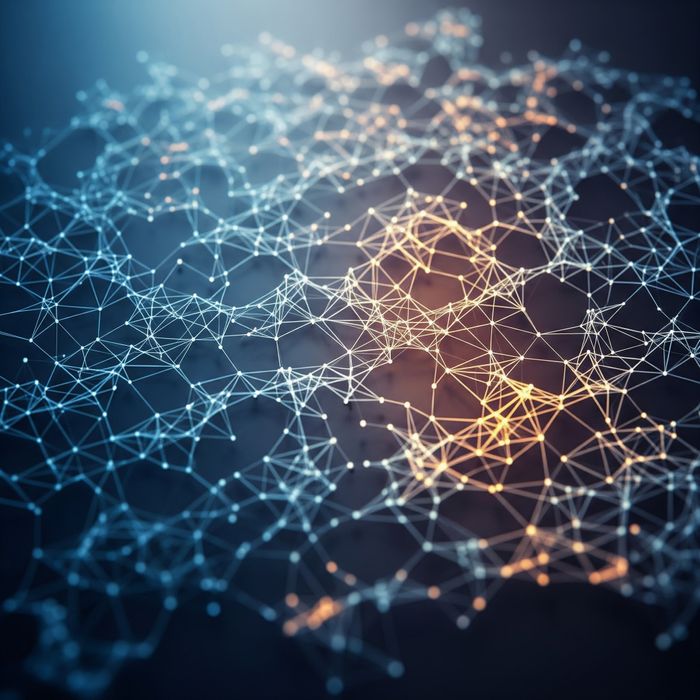 Digital network symbolizing forensic data analysis and tracing financial trails. Divorce Investigations2.jpeg